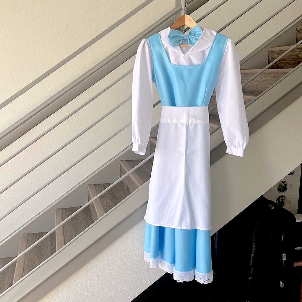 NWOT Belle Blue Dress Costume- Beauty and the Beast, 4/S